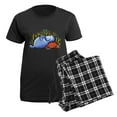 thumbnail image 5 of CafePress - Sea Turtle N Manatee Women's Dark Pajamas - Women's Short Sleeve Print T-Shirt and Pants Dark Cotton Pajama Set, 5 of 7