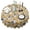 Yellow Baseball Items, variant on Beige Fairy Mushroom Pattern Round Tablecloth 60"x60",Wrinkle Wipeable Table Cloth for Kitchen Dining Room Picnic Patio Party