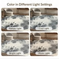 thumbnail image 7 of ODIKA Entryway Smoky Freeform Motif Decorative Throw Dorm Terraze Entry Pet Friendly & Kids Safe Play for Playroom, Bedroom, Reading Nook, 7 of 7