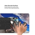 thumbnail image 5 of Disketp Astronaut in Outer Space Gaming Mouse Mat Long Extended Mouse Pad Desk Mat Non-Slip Rubber Mice Pads Stitched Edges(315.5 x 16 x 0.12 Inches), 5 of 8