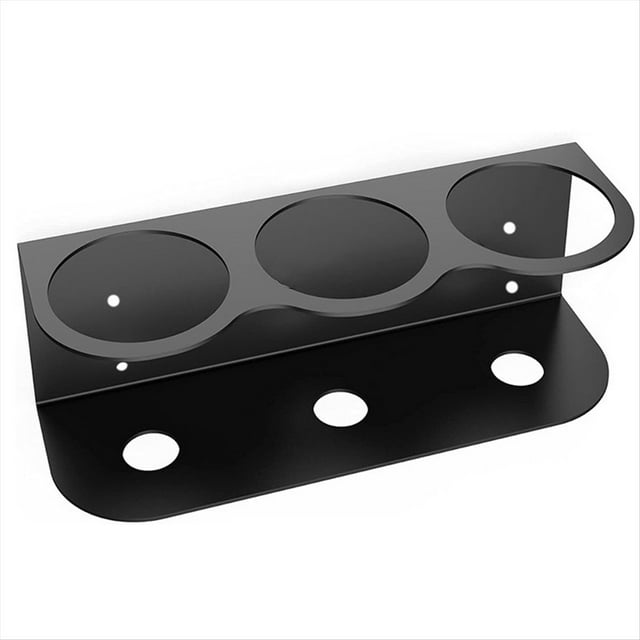 Soporte para Botella Pulverizadora Multiusos Montaje en Pared de Fácil Instalación - Hardware Incluido Acero con Recubrimiento en Polvo de Alta Resistencia Orificios