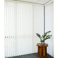 thumbnail image 5 of DALIX PVC Vertical Blind Replacement Slats Curved Smooth White 82.5 x 3.5 (10-Pack), 5 of 5