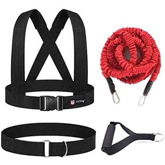 YNXing Resistance Training Rope Explosive Force Bounce Physical Training Resistance Rope Improving Speed, Stamina and Strength