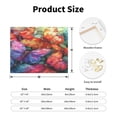 thumbnail image 2 of Lsque Colorful Butterfly Cluster Print Wall Art – Decorative Picture for Living Room, Bedroom, and Office (Horizontal), 2 of 6
