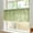 Green, variant on Boho Short Valance Curtains with Tassles, Bohemian Linen Light Filtering Vintage French Country Christmas Window Treatment Embroidery Drape, Rod Pocket 1 Panel 52" W x 18" L, Sage Green