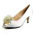 thumbnail image 6 of Lunar Womens Lucia Satin Court Shoes, 6 of 6