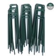 thumbnail image 2 of Dutchman Galvanized U-Shaped Ground Anchors Lawn Pegs 50 Pack, 2 of 5