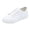 White, variant on Unisex Women's Slip on Canvas Sneakers Man Low Top Casual Walking Shoes Classic Comfortable Flat Fashion Sneakers Black1 Size 8.5
