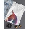 thumbnail image 3 of Soft Watercolor Donkey T-Shirt Women -Image by Shutterstock, Female Large, 3 of 4