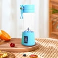 thumbnail image 1 of Portable Blender Electric Juicer Blender Cup for Outdoor Indoor Home Kitchen Blue, 1 of 8