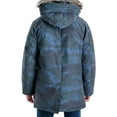 thumbnail image 2 of Michael Kors Men's MMK791896 Heavyweight Hooded Snorkel Parka Coat with Bib - Navy Camo - XL, 2 of 2