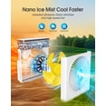 thumbnail image 4 of Ventilador nebulizador Drchop, portátil, 16000 mAh, recargable, tanque de 600 ml, 4 of 8