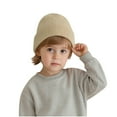 thumbnail image 2 of Lilgiuy Toddler Beanie for 1-4 Years, Baby Boys Girls Beanies Casual Solid Color Super Soft Comfort Woolen Hats Winter Warm Knit Pullover Caps Birthday Christmas New Year Gifts, Khaki, 2 of 6