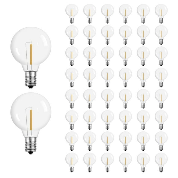 Bombillas LED de repuesto Meconard G40, 1 W, 50 unidades