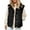 Black, variant on Vest for Women Plus Size,Quilted Vest for Women Cold Weather Outerwear Lightweight Warm Sleeveless Jacket Layering Comfort
