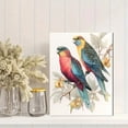 thumbnail image 2 of Exotic Parrot Branch Canvas Wall Art Print, Living Room Bedroom Office Study Decor, 2 of 8