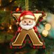 thumbnail image 3 of Decoraciones de Árbol de Navidad 26 Letras Colgante Ornamentos Personalizados para la Decoración Del Hogar, 3 of 3