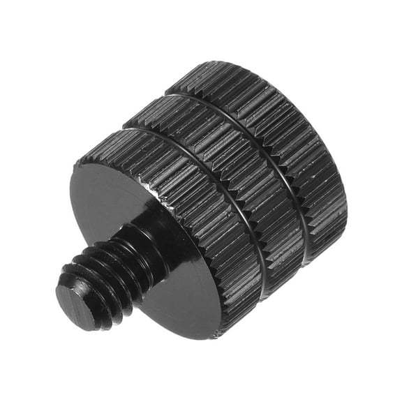 Mic Stand Adapter M12 Female to 3/8 Male Screw Thread Adapter for Microphone Stand to Camera Tripod Mount