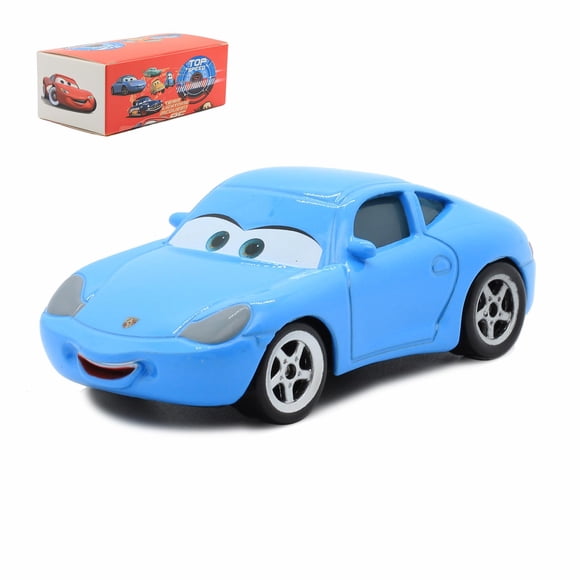 Coche de juguete IYZEVK Car 3 fundido a presión El rey Jackson Sally 1:55