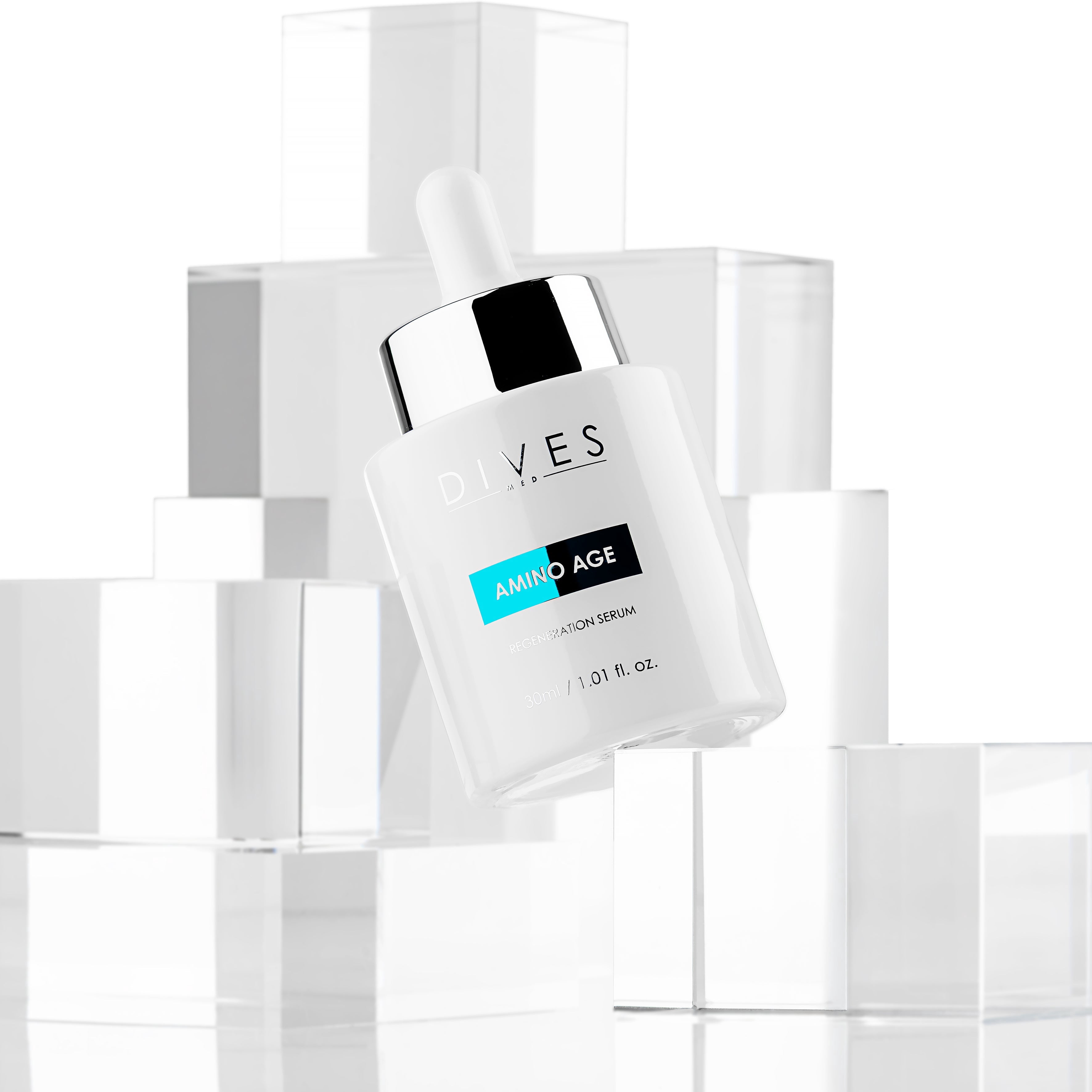 Dives Med Amino Age Hydrating Face Serum with Hyaluronic Acid, 30 ml