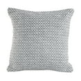 thumbnail image 6 of LR Home Insignia Cotton Pillow Set of 4 in Gray/White, 18" x 18", 6 of 8