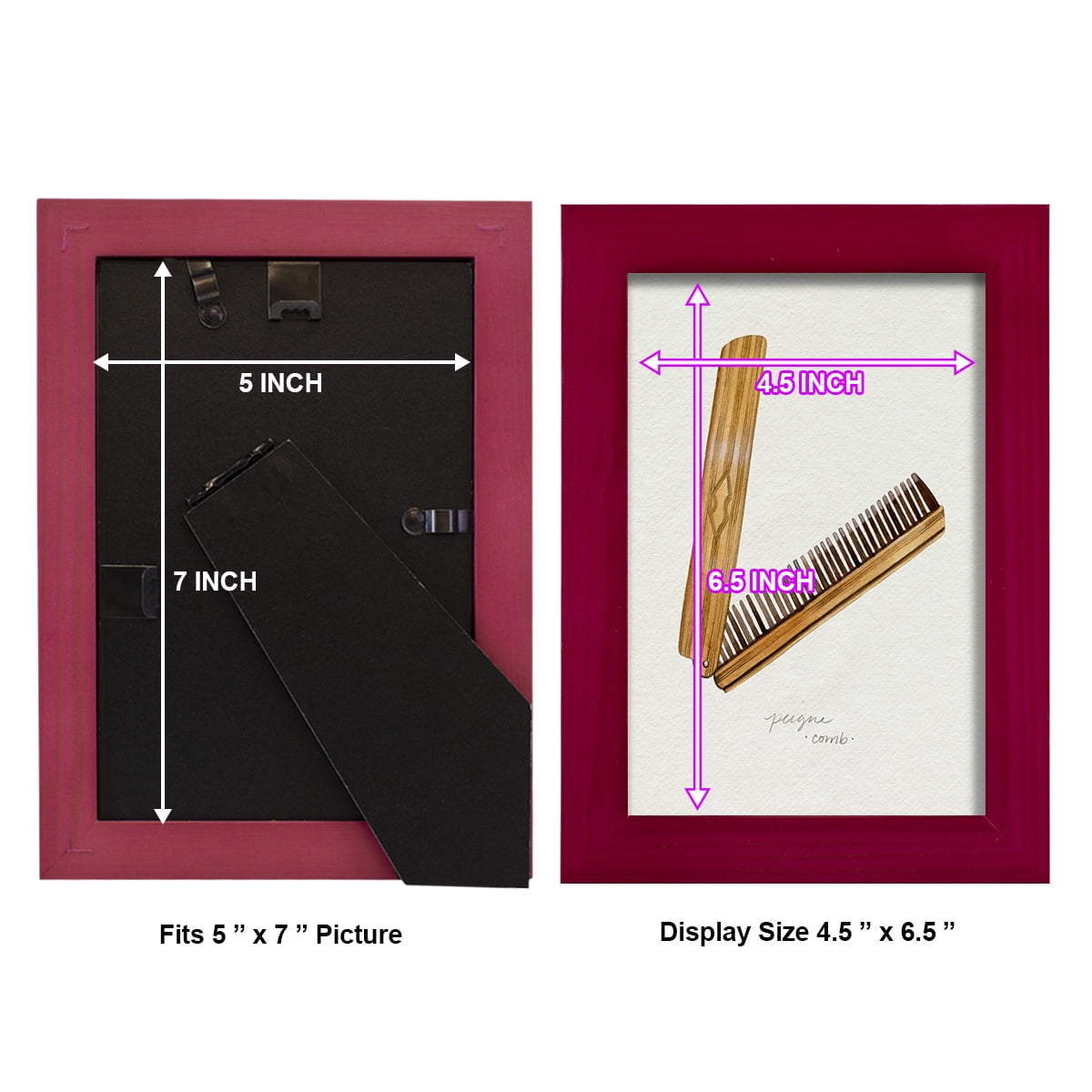Gilded Toiletries IV - Framed Print w/glass - Cherry Red
