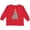 Red, variant on Inktastic Christmas Tree of Lights Boys or Girls Long Sleeve Toddler T-Shirt