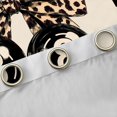 thumbnail image 4 of Erosebridal Checkerboard Leopard Print 8 Ball Bow Print Curtains Pack of 2 (42x84 Each), Sports Monogram Curtains Blackout for Kids Boys and Girls, 4 of 6
