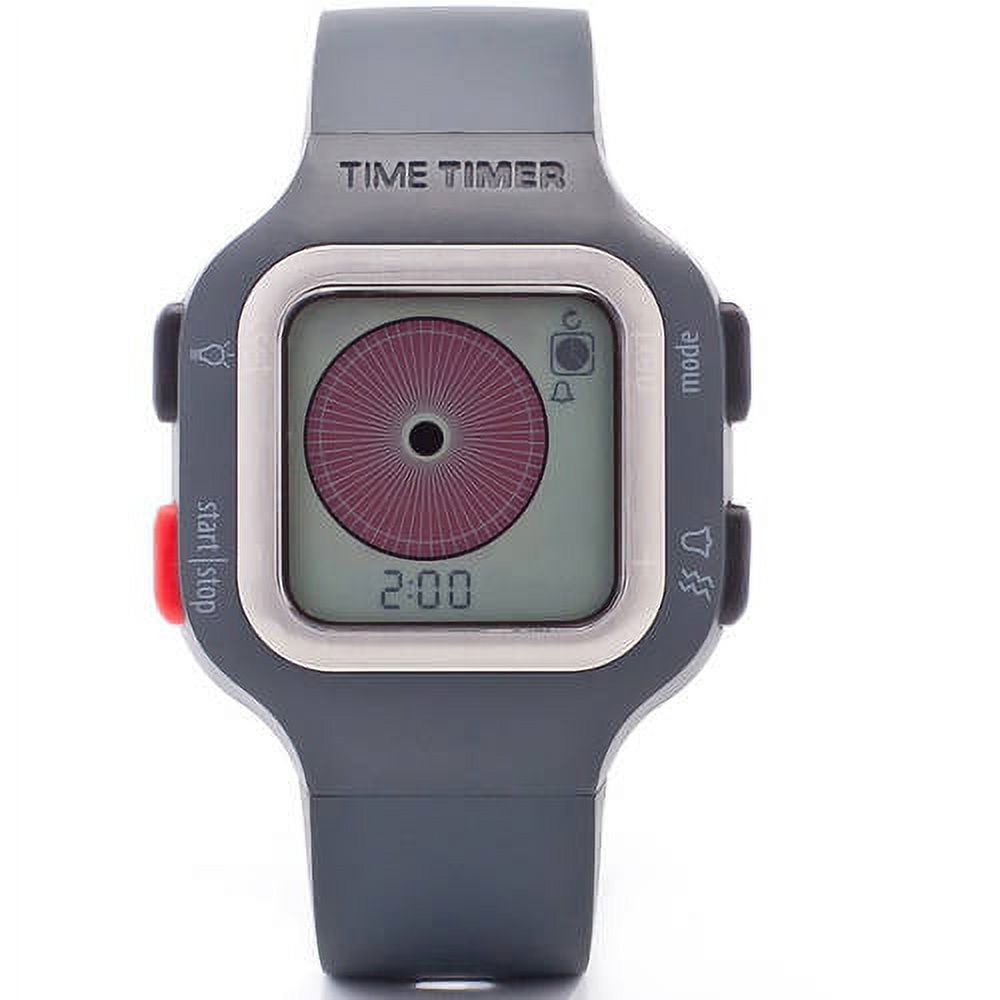 The Time Timer Watch PLUS, Large, Gray