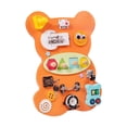 thumbnail image 3 of Ocupado Board Toys Hecho a mano Preescolar Desarrollo temprano Aprendizaje Viaje Juguete Habilidades motoras finas para niños de 3 4 5 años, 3 of 8