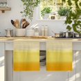 thumbnail image 4 of Yellow Ombre Kitchen Towels Set of 3, Modern Abstract Art Abstract Absorbent Dish Towels for Kitchen, Microfiber Hand Towel, Quick Drying Tea Towel for Cleaning Decorative Dishcloths, 4 of 7