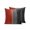 Black Red, variant on Outdoor Pillow Waterproof 1 Pack, Burnt Orange Gray Ombre Patio Throw Pillows for Couch Bed Sofa with Insert, Vintage Farmhouse Wooden Decorative Travel/Reading/Camping Pillow Set 18x18 Inch