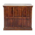 thumbnail image 4 of Antique White 2 Door Cabinet - Solid Wood Storage Organizer - Elegant Display Cabinet, 4 of 5