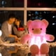 thumbnail image 4 of Oso de peluche brillante colorido de 30 cm, lindo oso brillante para San Valentín, Navidad, cumpleaños, 4 of 7