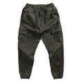 thumbnail image 3 of Grandeur Taurean Men's Casual Loose Drawstring Pants - Midweight & Stylish, 3 of 5