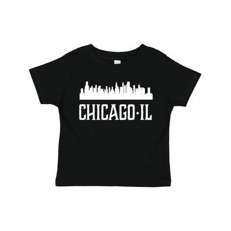 

Inktastic Chicago Illinois Skyline IL Cities Gift Toddler Boy or Toddler Girl T-Shirt