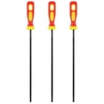 thumbnail image 1 of Uxcell Round Chainsaw File [3pcs] - Chainsaw Sharpener Files for Electric Chain Saw Chain- [Black,Red Yellow- 9/50 Inch], 1 of 7