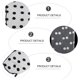 thumbnail image 4 of 2 pares de calcetines delgados decorativos de los calcetines creativos de tuls de terciopelo de terciopelo, 4 of 5