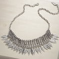 thumbnail image 5 of Bling Jewelry Womens  Festival Style Choker Necklace in Oxidized Metal, 5 of 5