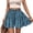 Blue, variant on Flowy Shorts for Women 2026 Summer Casual Ruffle Drawstring Elastic Waist Beach Vacation Bottoms Trouser Green XL