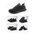thumbnail image 2 of Labor Protection Shoes for Men Anti-puncture Lightweight Non-slip Breathable Safety Protective Shoes, 2 of 2