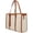 Dark Beige & Brown, variant on Laptop Bag For Women 15.6 Inch Work Tote Bags PU Leather Computer Purse For Business Office With 3 Layer Compartments