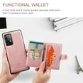 thumbnail image 3 of Back Wallet Case for Samsung Galaxy A33 5G with Detachable Card Slots Holder Magnetic Closure Cover, Premium PU Leather Slim Kickstand Soft Silicone Shockproof Lens Protective Case,Pink, 3 of 9