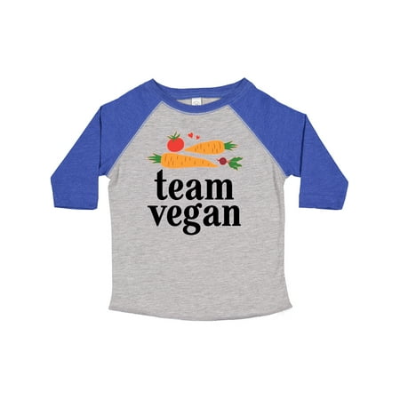

Inktastic Vegetarian Team Vegan Gift Toddler Boy or Toddler Girl T-Shirt