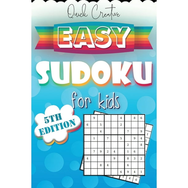 kids beginner sudoku volume easy sudoku for kids 5th edition sudoku puzzle book including 330 easy sudoku puzzles with solutions great gift for beginners or kids series 5 paperback walmart com