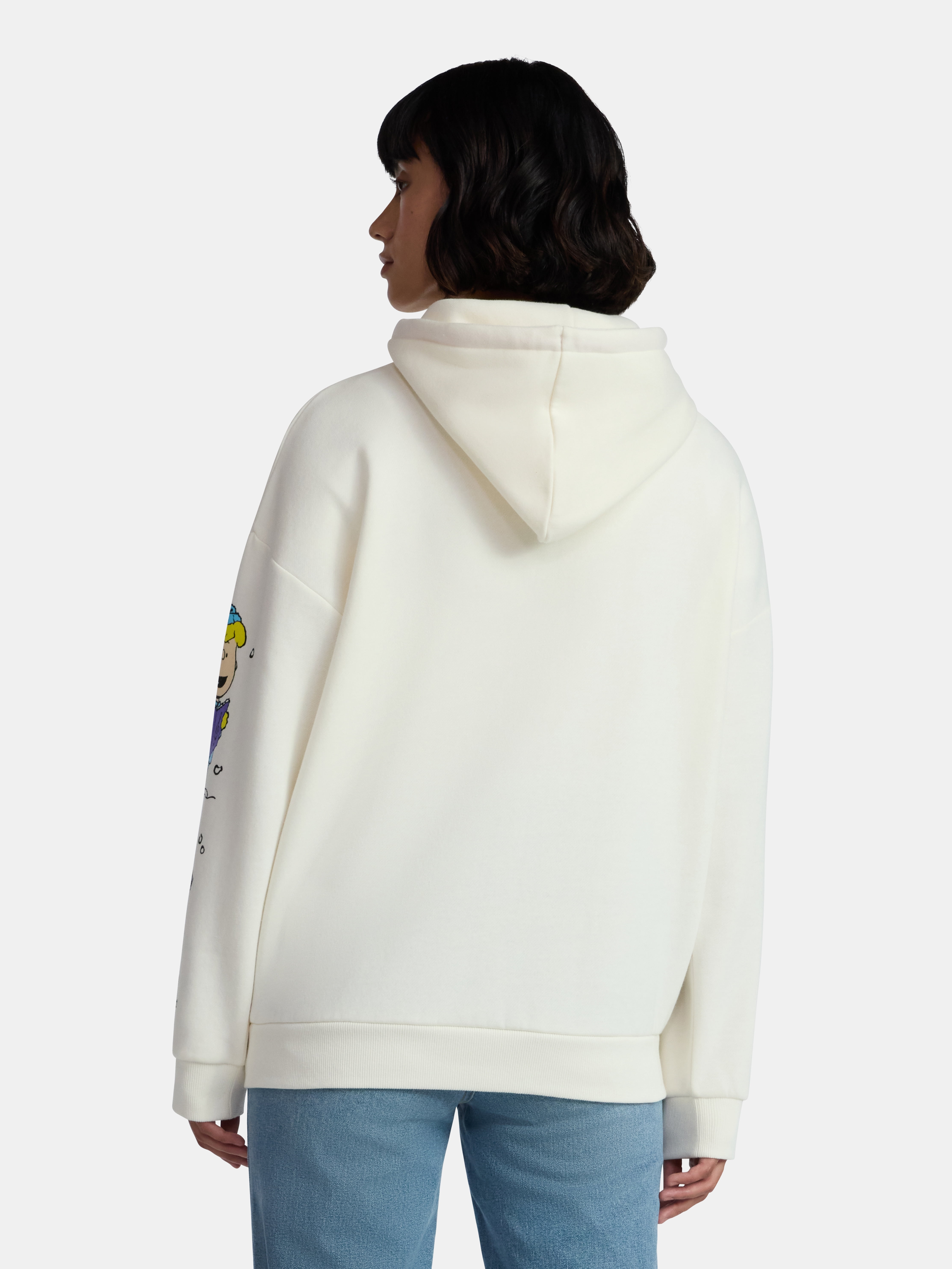 Peanuts Women's Holiday Graphic Hoodie with Long Sleeves, Sizes XXS–XXL