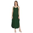 thumbnail image 1 of Inkmeso Robe d'Été Unie Aguichant pour Femmes à Bretelles Spaghetti Décontractée de Plage et de Villégiature Robe Maxi, 1 of 7