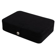 Mele and Co Maria Plush Jewelry Box with 24 Sections