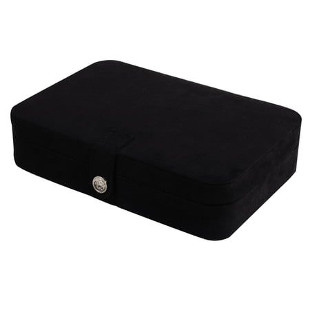 Mele and Co Maria Plush Jewelry Box with 24 Sections
