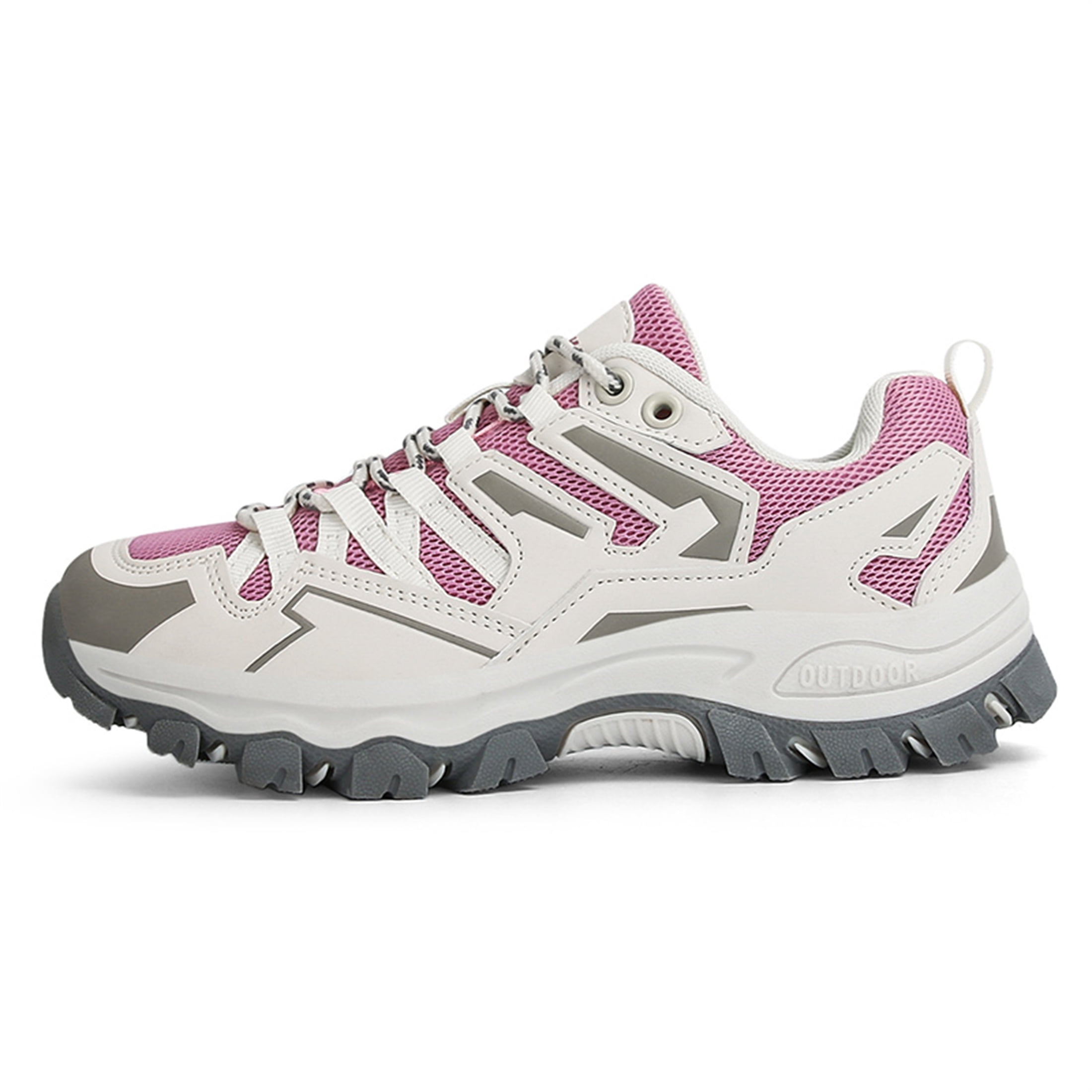 LASUDRAA Hiking Shoes for Women & Men Comfortable Breathable Anti-Slip Athletic Shoes Outdoor Walking Sneakers